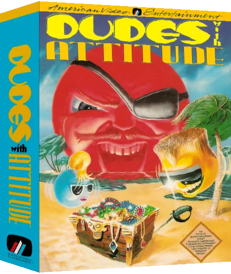 Dudes with Attitude — box-3D (US)