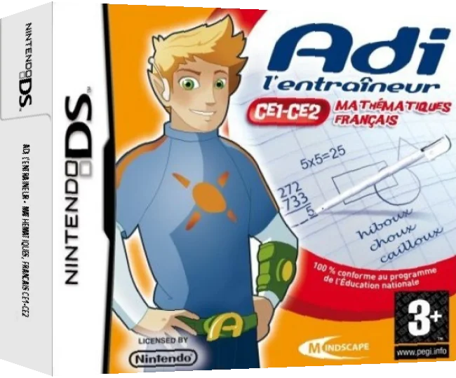 Adi l'Entraineur - Mathematiques, Francais CE1-CE2 — box-3D (FR)