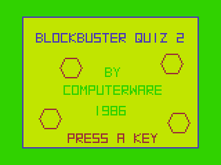Blockbuster Quiz 2 — sstitle (WOR)