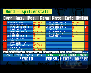 Championship Manager Norge '95 — ss (WOR)