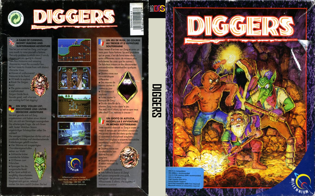 Diggers — box-texture (EU)
