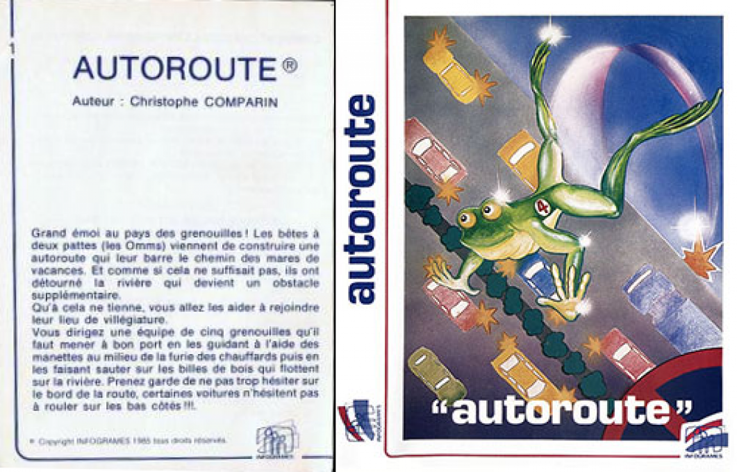 Voitures dans Autoroute, Les — box-texture (EU)