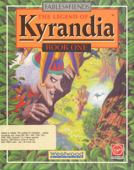 Legend of Kyrandia, The - Book One box art
