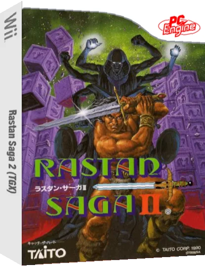 Rastan Saga 2 — box-3D (JP)