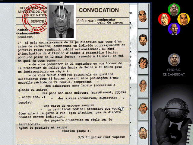 Les Guignols de l'Info: Le Cauchemar de PPD — ss (WOR)