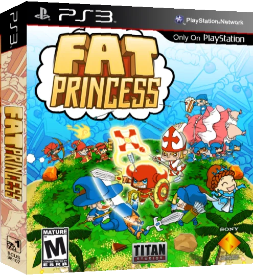 Fat Princess — box-3D (US)