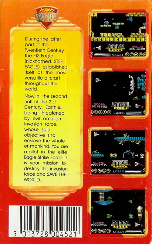 Steel Eagle — box-2D-back (EU)