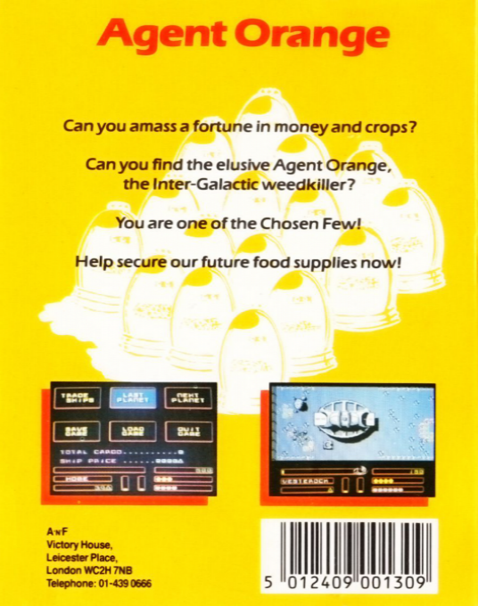 Agent Orange — box-2D-back (EU)