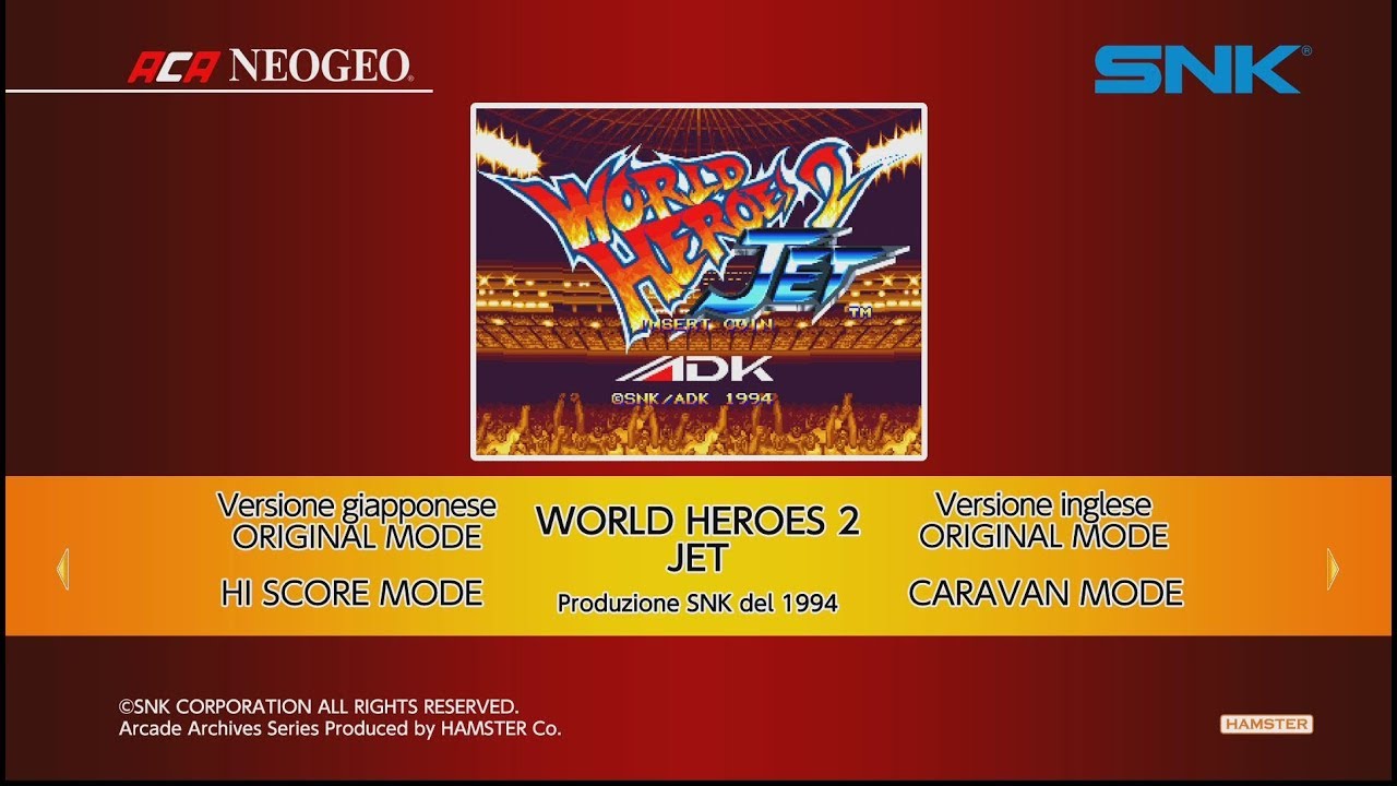 Aca Neogeo World Heroes 2 Jet — sstitle (WOR)