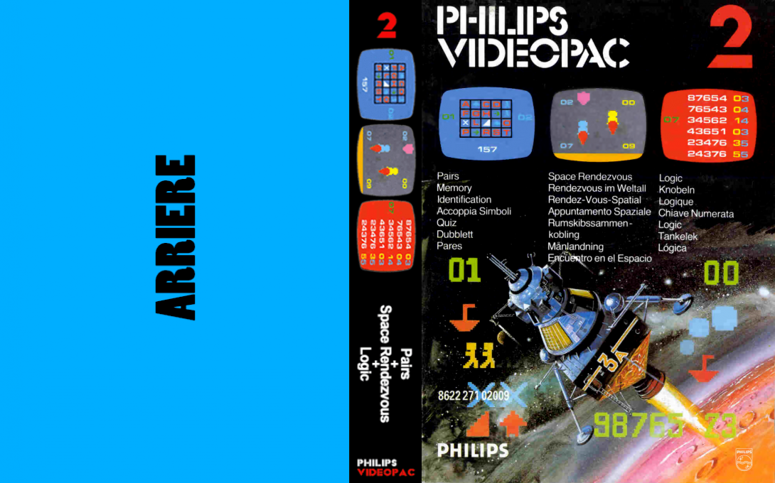 Pairs + Space Rendezvous + Logic — box-texture (EU)