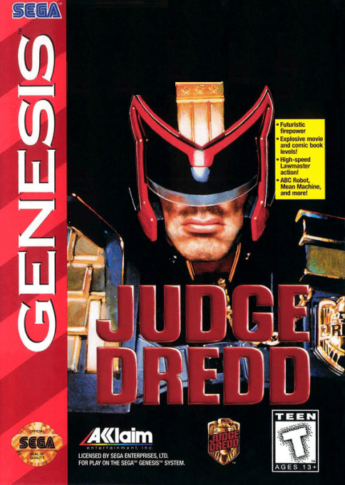 Judge Dredd box art