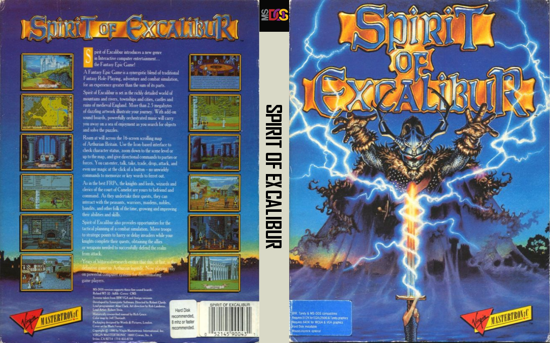Spirit Of Excalibur — box-texture (US)