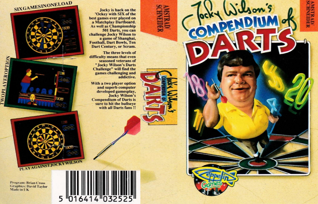Jocky Wilson's Compendium of Darts — box-texture (EU)