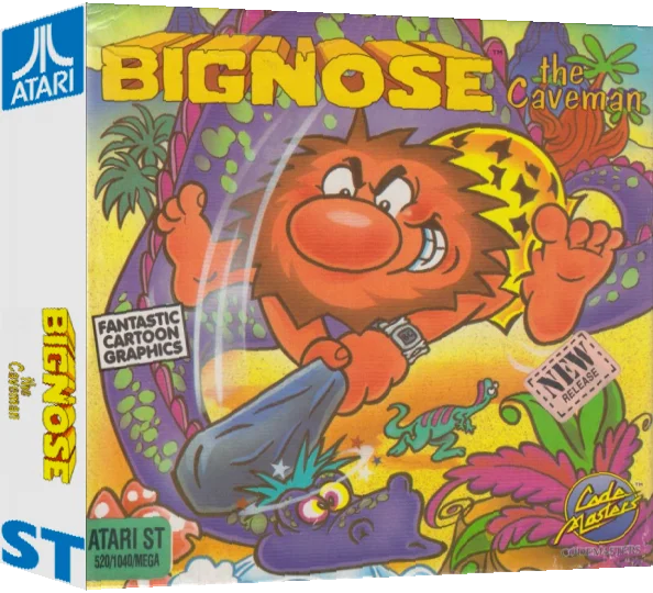 Big Nose - The Caveman — box-3D (EU)