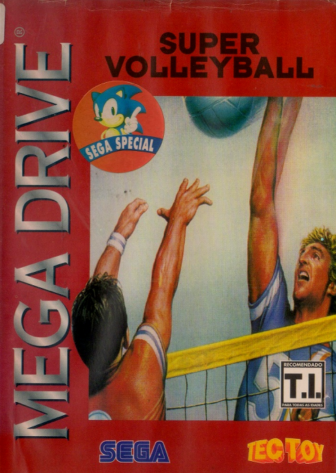 Super Volleyball — box-2D (BR)