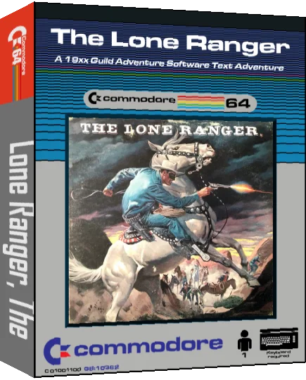 The Lone Ranger — box-3D (CUS)