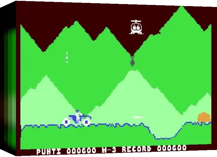 Enduro! — box-3D (WOR)