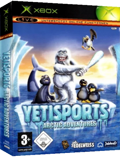 Yetisports Arctic Adventures — box-3D (DE)