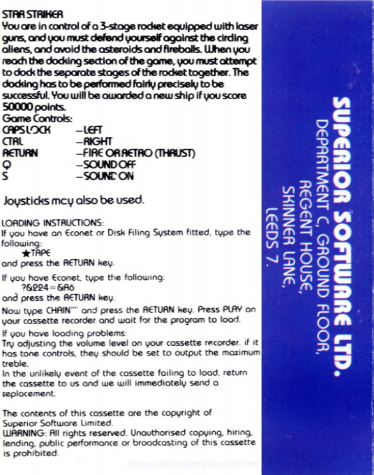 Star Striker — box-2D-back (WOR)