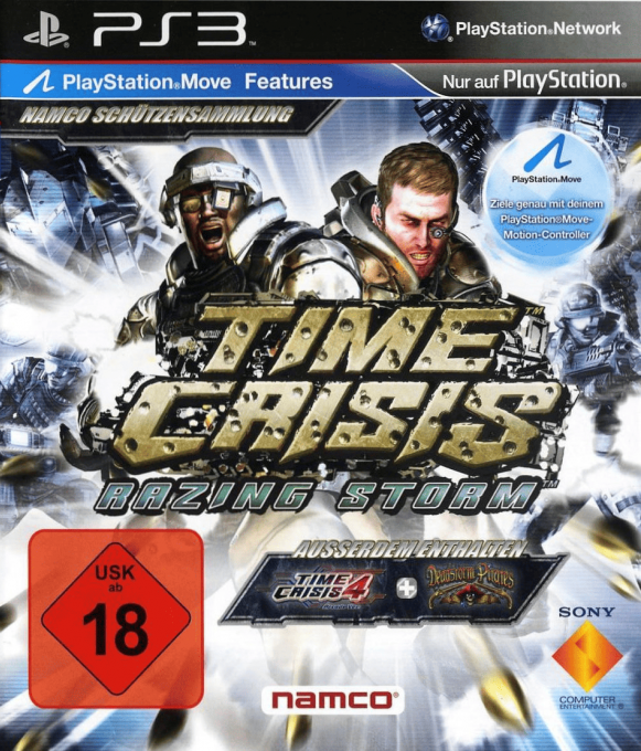 Time Crisis - Razing Storm — box-2D (DE)