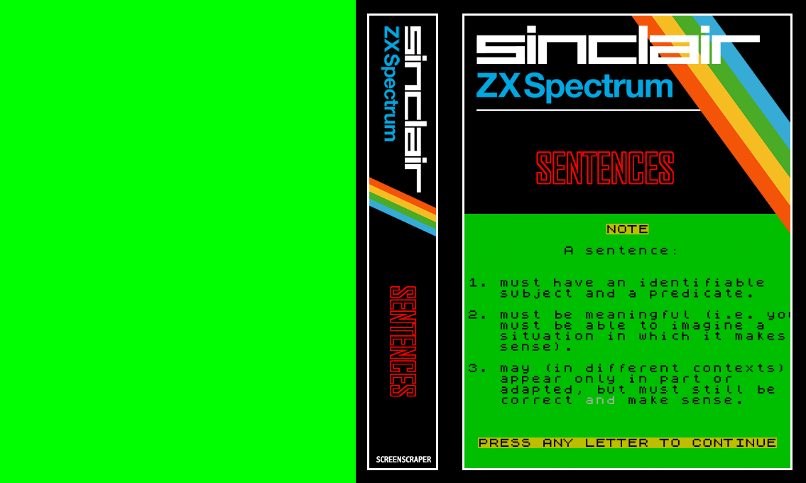 Sentences — box-texture (SS)