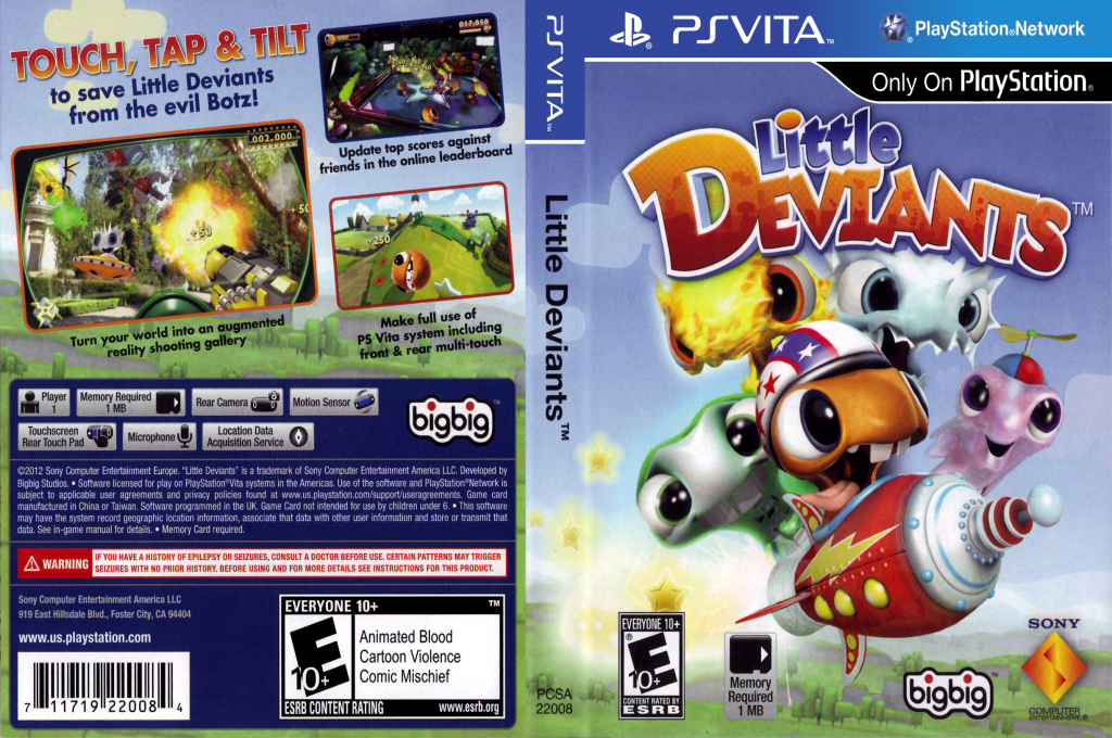Little Deviants — box-texture (US)