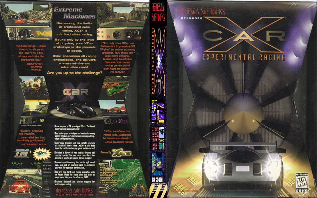 XCar - Experimental Racing — box-texture (US)