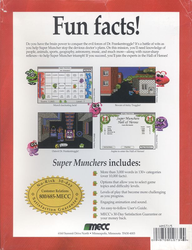 Super Munchers - The Challenge Continues... — box-2D-back (US)