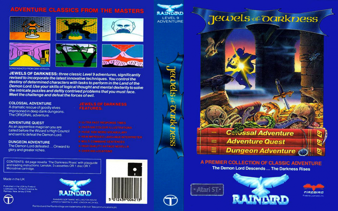 Jewels of Darkness — box-texture (EU)