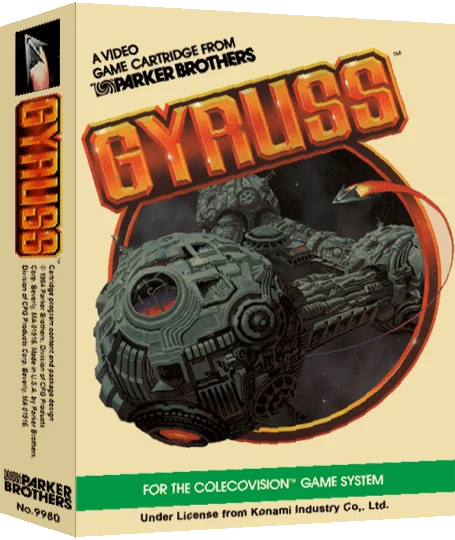Gyruss — box-3D (US)