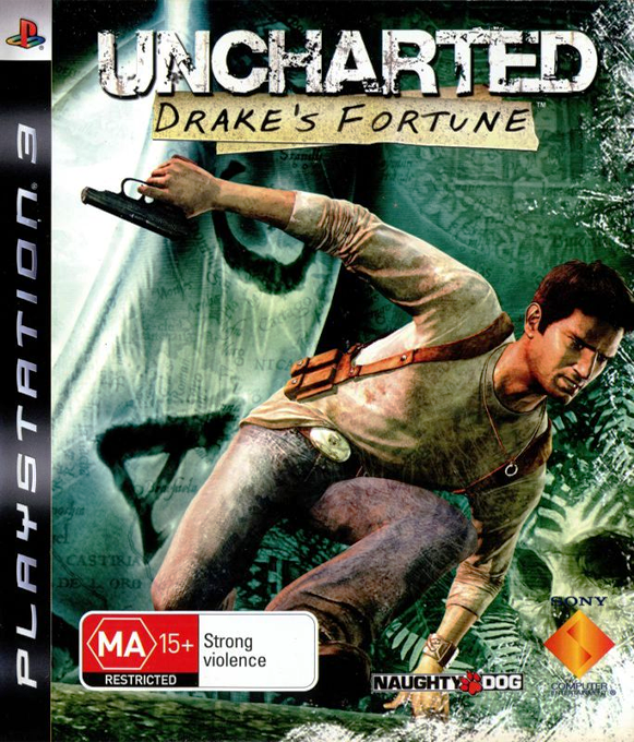 Uncharted - El Dorado no Hihou — box-2D (AU)