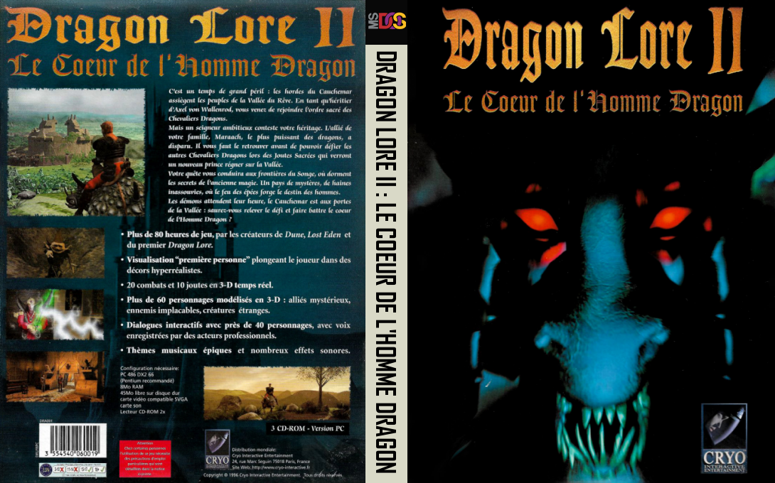 Dragon Lore 2 - The Heart Of The Dragon Man — box-texture (FR)