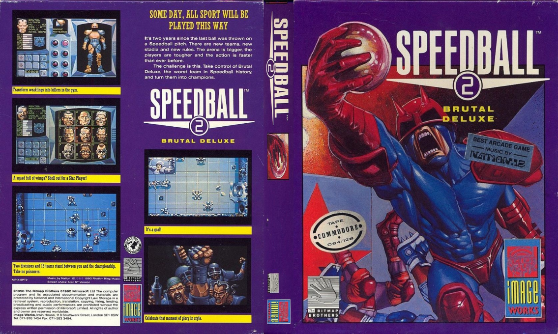 Speedball 2 - Brutal Deluxe — box-texture (EU)