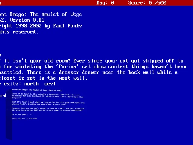 Westfront Omega : The Amulet Of Vega — mixrbv2 (WOR)