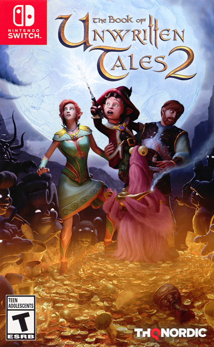 Book Of Unwritten Tales 2, The box art
