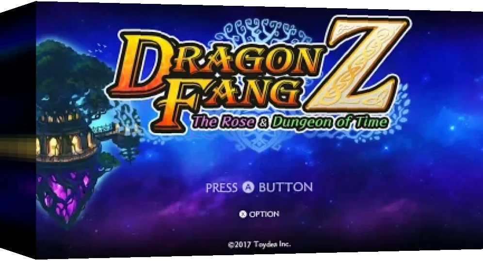 DragonFangZ - The Rose & Dungeon of Time — box-3D (WOR)