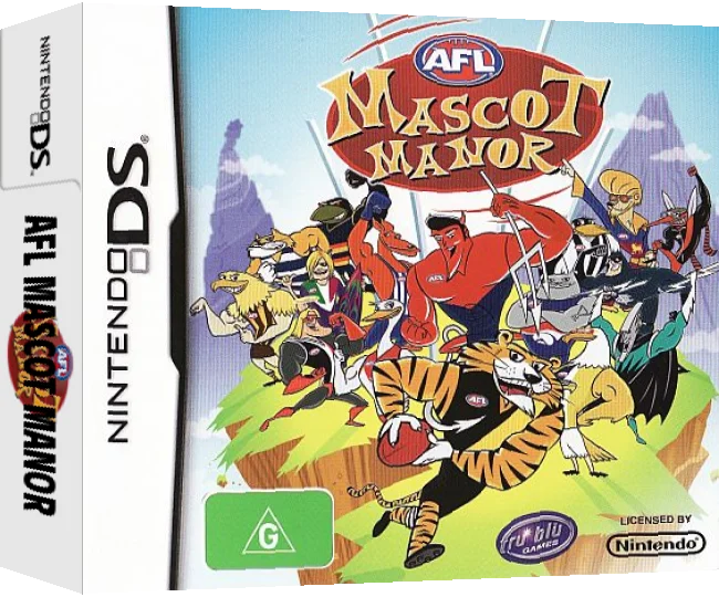 AFL Mascot Manor — box-3D (EU)