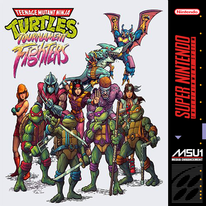 Teenage Mutant Ninja Turtles : Tournament Fighters box art