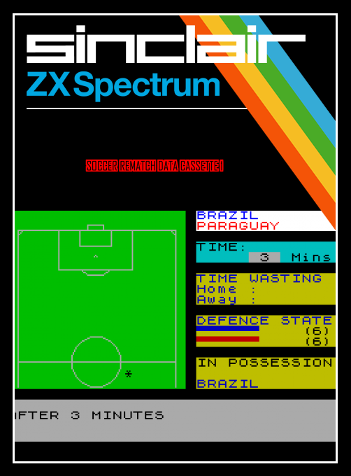 Soccer Rematch Data Cassette 1 — box-2D (SS)