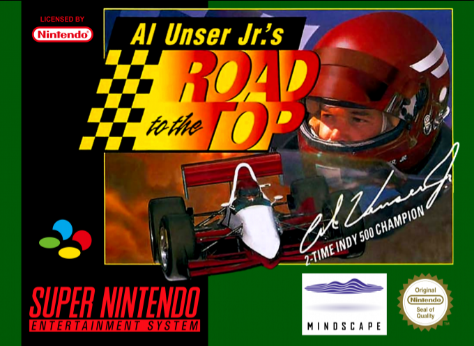 Al Unser Jr.'s Road To The Top — box-2D (EU)
