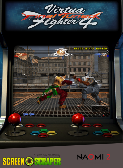 Virtua Fighter 4 Final Tuned — box-2D (SS)