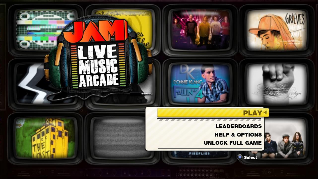 JAM - Live Music Arcade — sstitle (WOR)