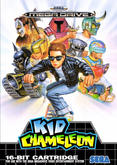 Kid Chameleon — box-2D (EU)