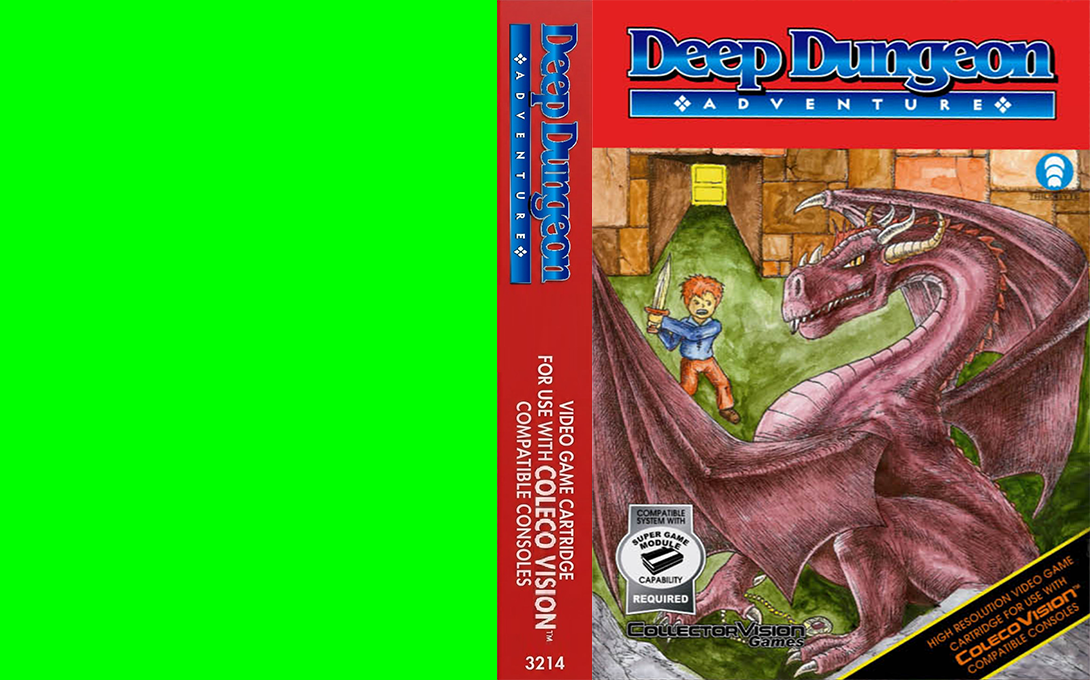 Deep Dungeon Adventure — box-texture (US)