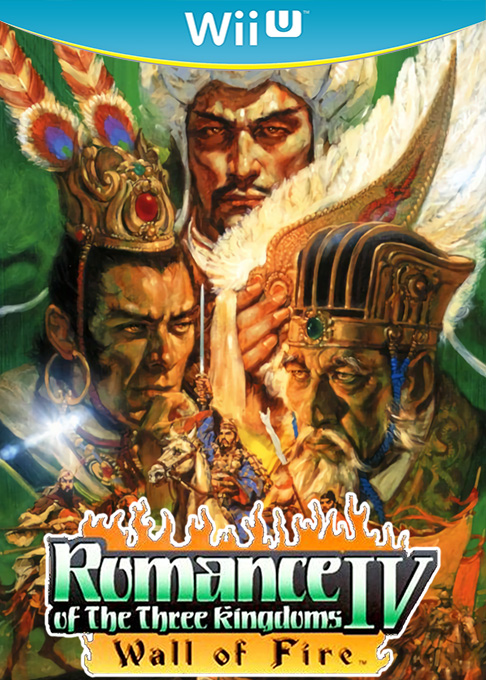 Romance of the Three Kingdoms IV - Wall of Fire box art