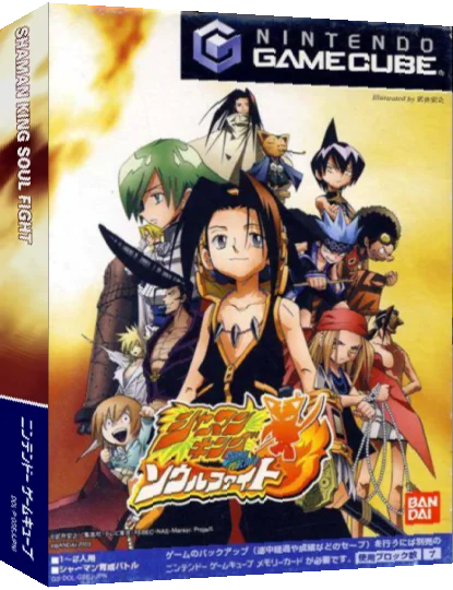 Shaman King - Soul Fight — box-3D (JA)