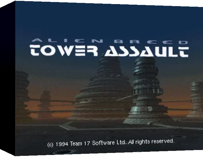 Alien Breed - Tower Assault And Alien Breed 2 - The Horror Continues Cd32 — box-3D (WOR)