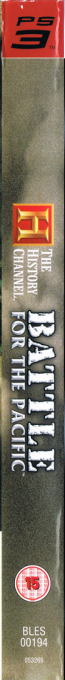 History Channel, The - Battle for the Pacific — box-2D-side (UK)