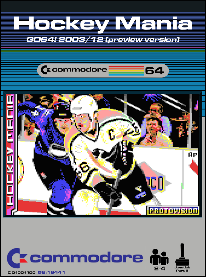 Hockey Mania box art