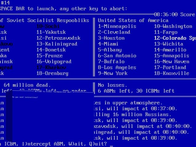 Global Thermonuclear War — mixrbv2 (WOR)